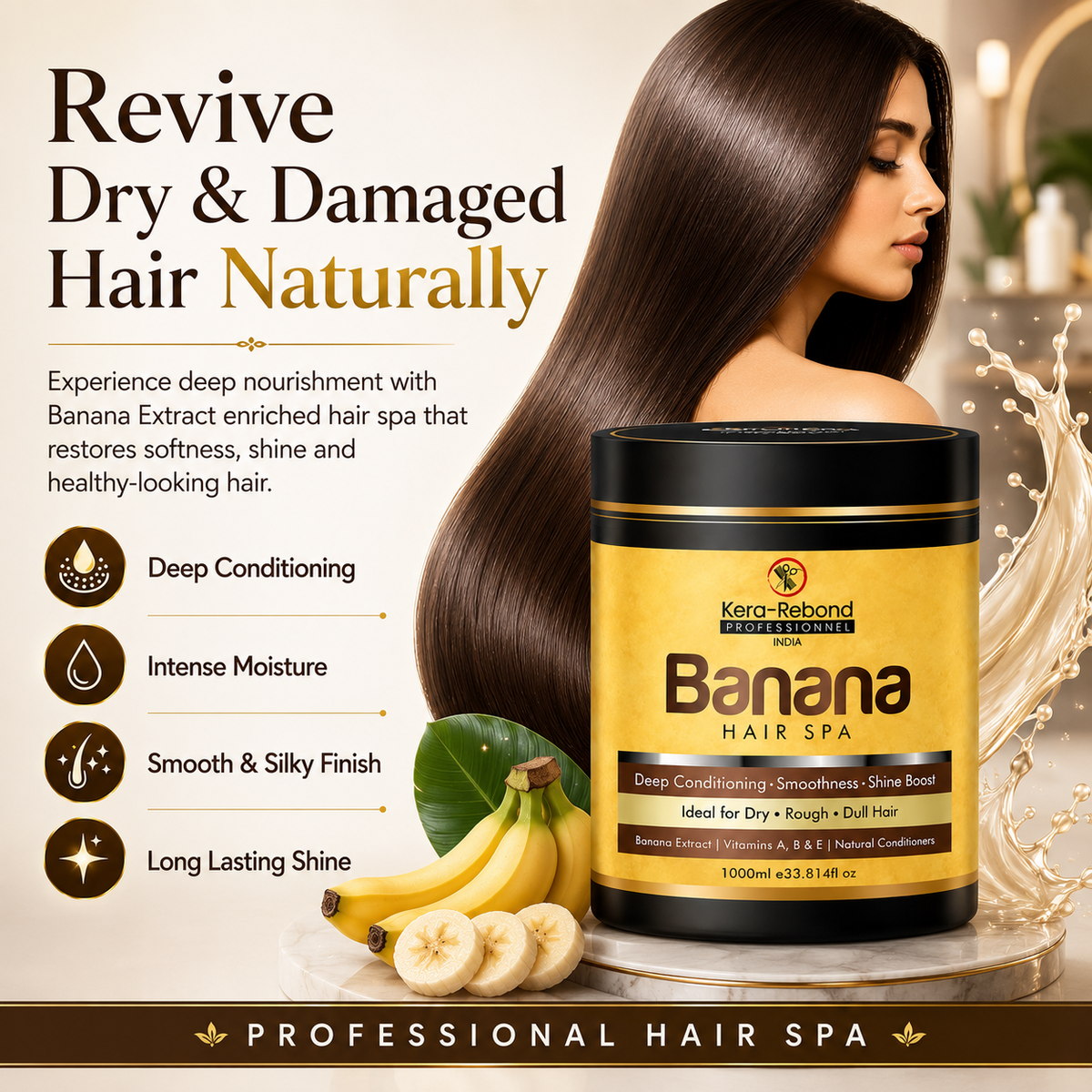 Banana hair spa