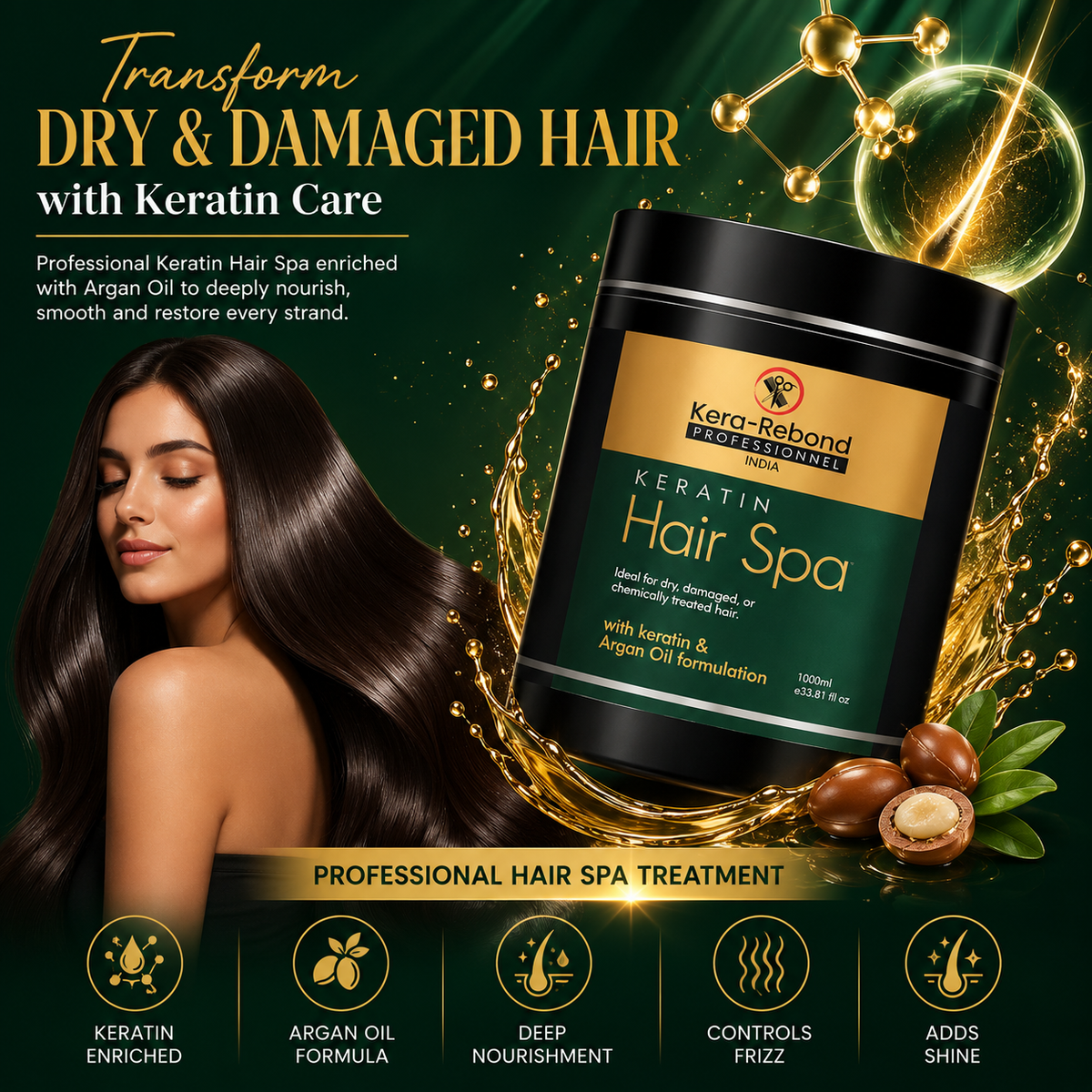 Keratin Hair Spa