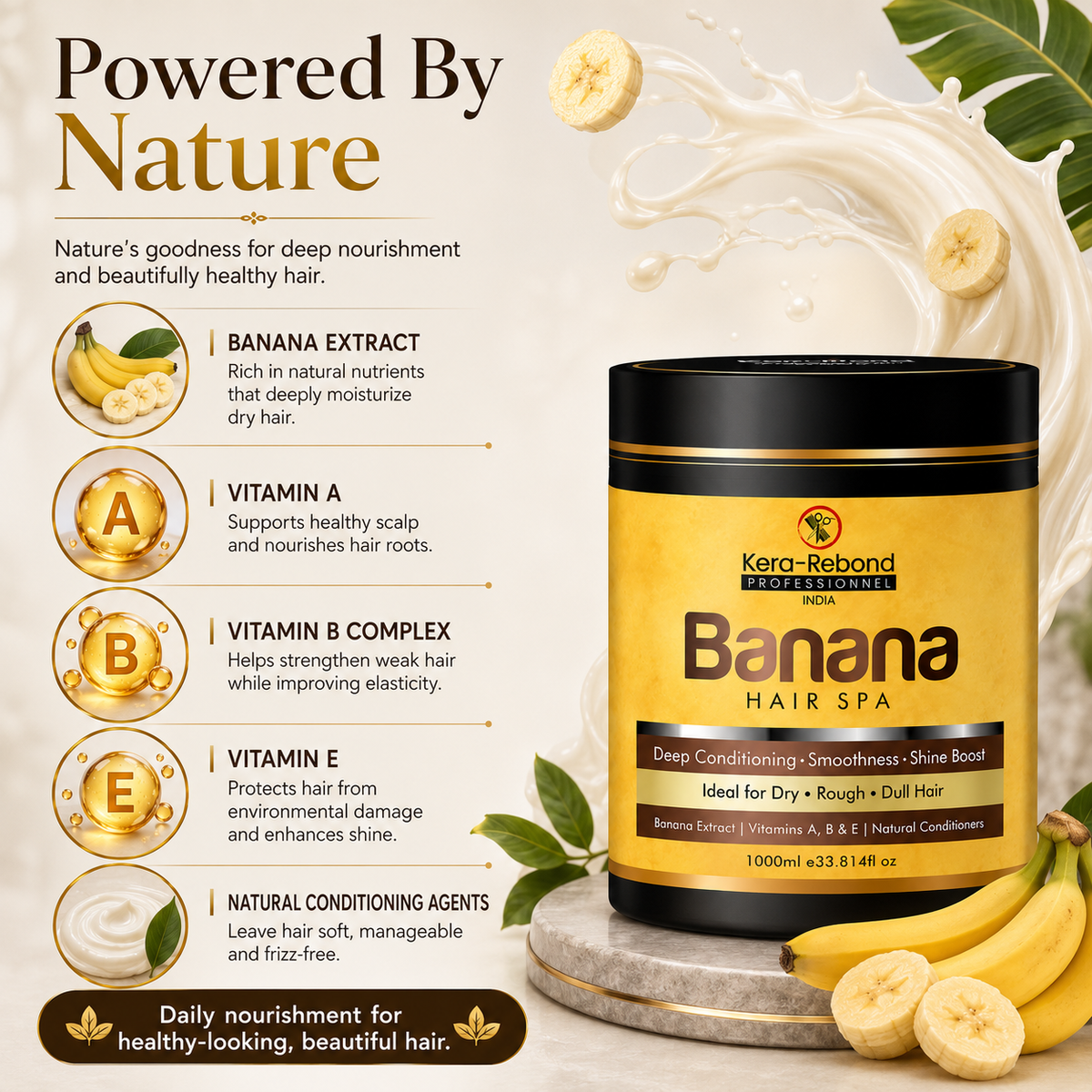 Banana hair spa