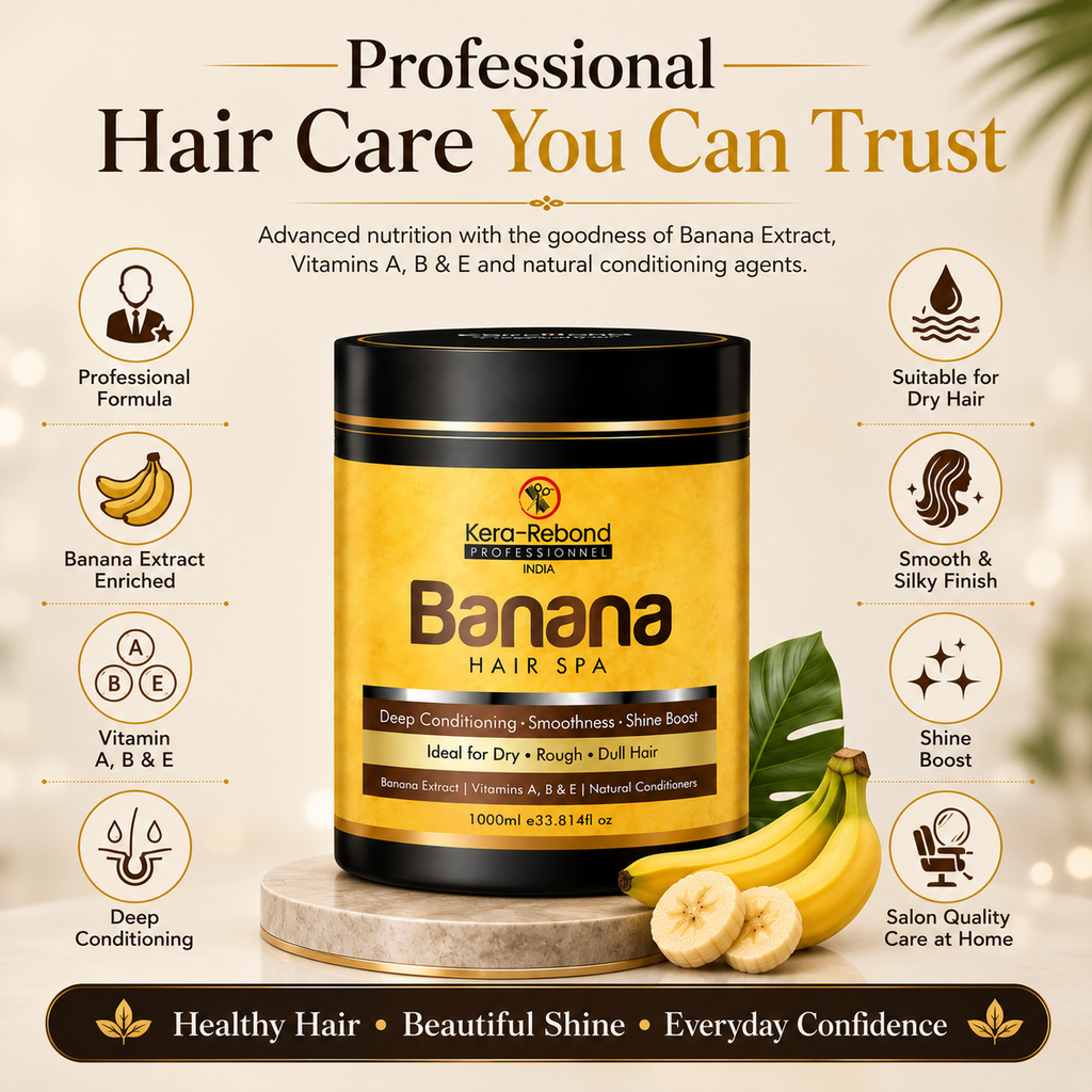 Banana hair spa