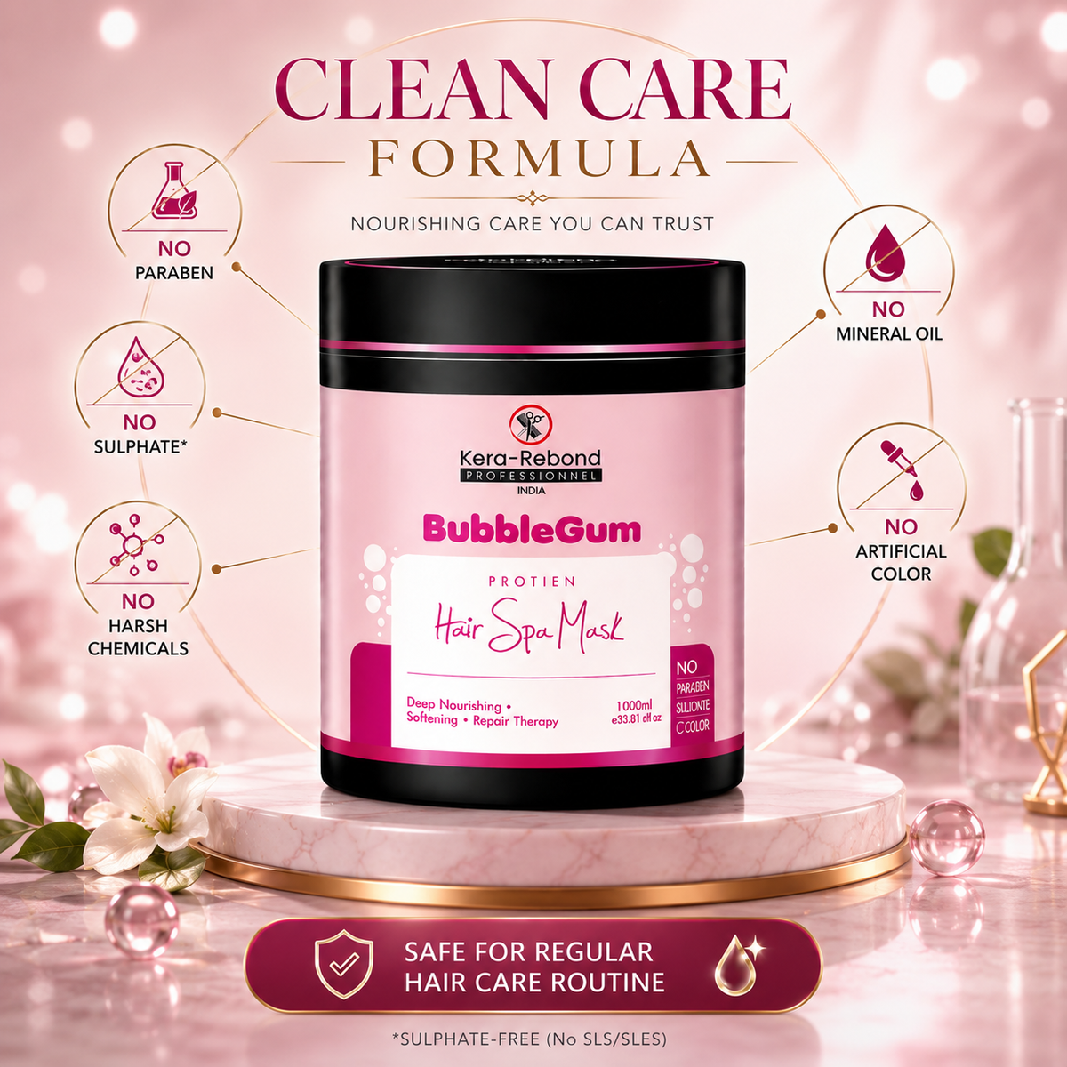 Bubblegum Hair Spa