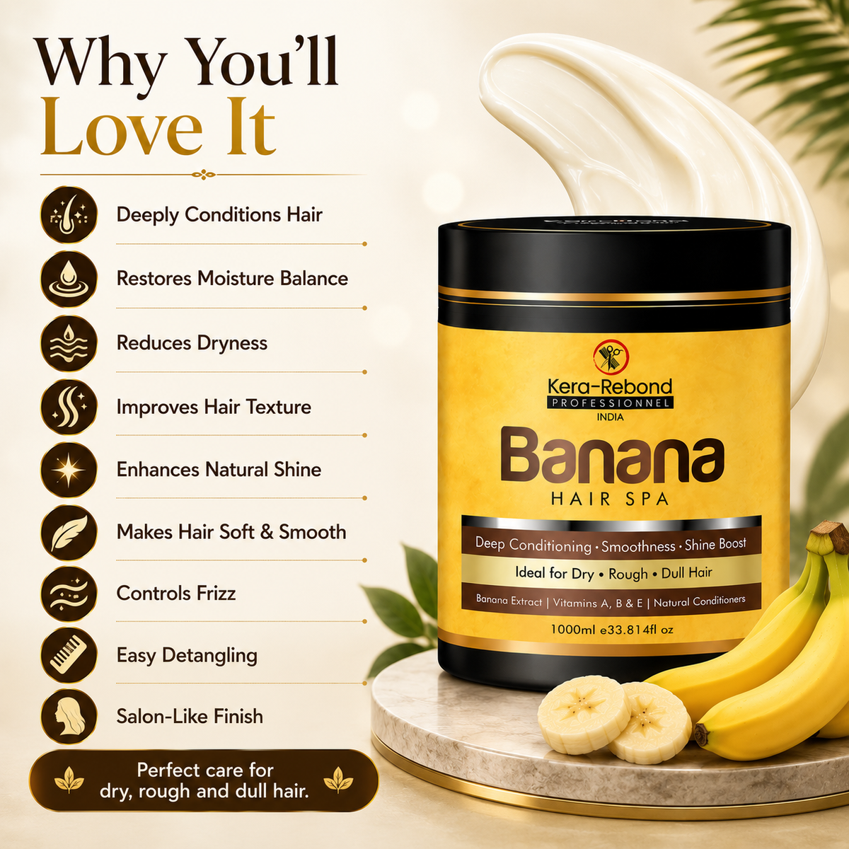 Banana hair spa